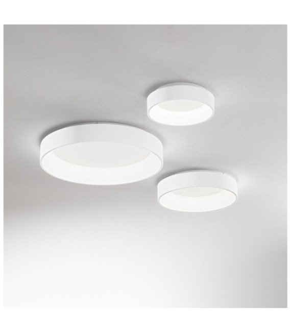 Plafonnier LED ZIGGY Métal,Plastique Noir