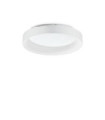 Plafonnier LED ZIGGY Métal,Plastique Blanc
