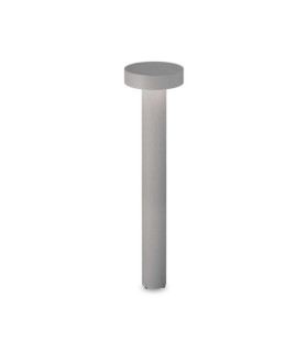 Tesla Gartenpoller Metall, graues Aluminium