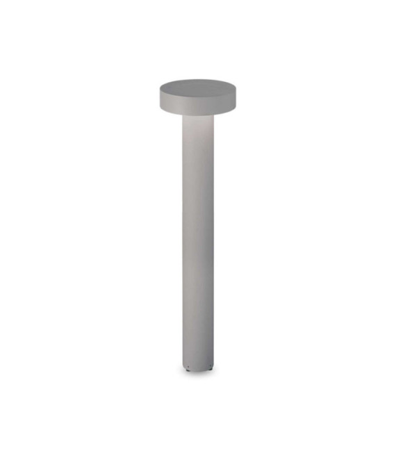 Tesla Gartenpoller Metall, graues Aluminium