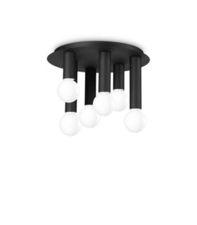 Small Black Metal Ceiling Light