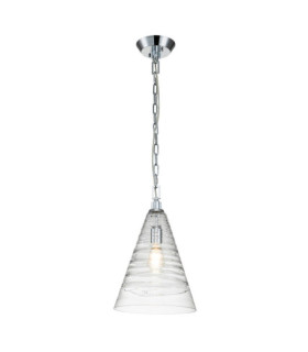 Suspension Feiss Aluminium,Acier,Verre Chrome poli