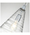 Suspension Feiss Aluminium,Acier,Verre Chrome poli