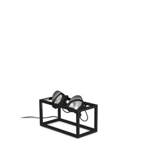 Lampadaire portable AUDIO Métal Noir