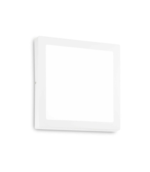 LED-Deckenleuchte Universal Metall, Aluminium Weiß