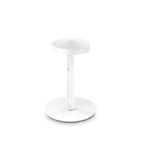 Lampada da tavolo per esterno Toki in plastica bianca