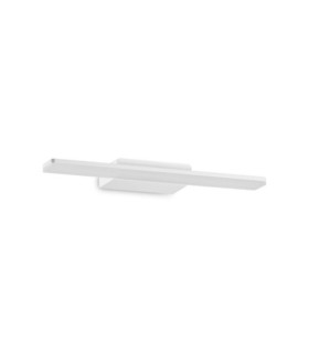 Lampada da parete a LED MAKE-UP Metallo, Plastica Bianca