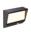 Applique murale Solar Aluminium,polycarbonate Noir mat