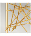 LED pendant light Hinkley Steel Black and gold gold
