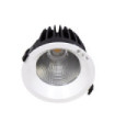 Lampe sur pied extérieur Kerez Aluminium Blanc