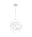 Tryton pendant light Metal alloy, aluminum White