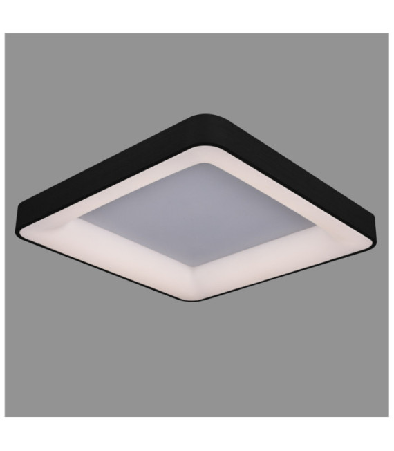 Giacinto LED ceiling light Acrylic, Aluminum Black