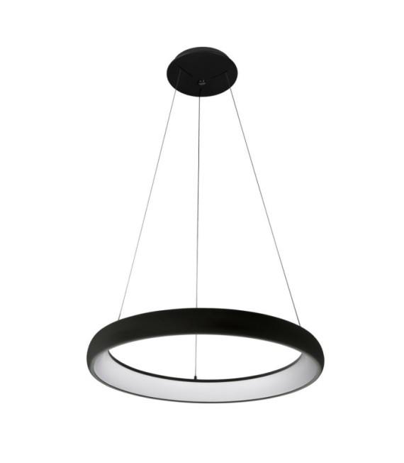 Suspension LED Alessia Acrylique,alliage métallique Noir