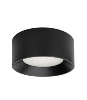 Lámpara de techo Sirius de plástico negro