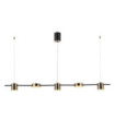 Remdal pendant light Plastic, steel, aluminum Brass