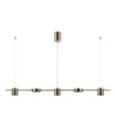 Remdal pendant light Plastic, steel, aluminum Brass