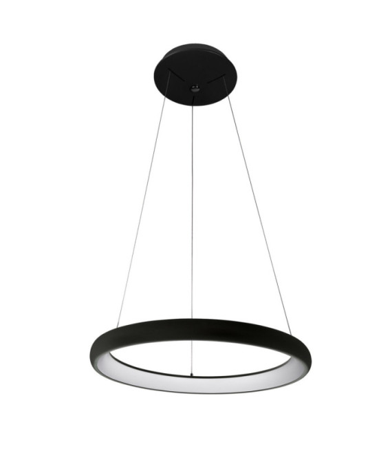 Alessia LED pendant light Acrylic, metal alloy Black