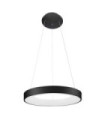 Suspension LED Giulia Acrylique,Aluminium Noir