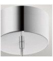 Kichler pendant light Iron, acrylic with zirconia chip, aluminum Polished chrome