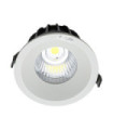 Rezzo Aluminum White Recessed Downlight