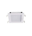 Recessed downlight Gobby Aluminum White