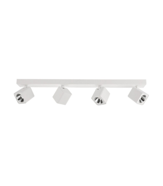 Aveiro Strahlerleiste Stahl, weißes Aluminium