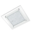 Plafonnier Penate Verre,alliage métallique Chrome