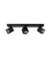 Aveiro spotlight bar Steel, Aluminum Black