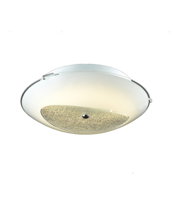 Delia LED ceiling light Metal alloy White