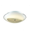 Plafonnier LED Delia Alliage métallique Blanc