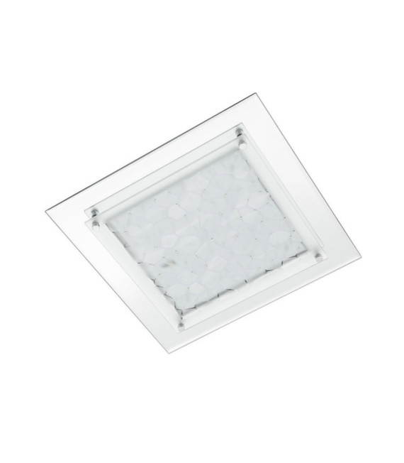 Penate Deckenleuchte Glas, Metalllegierung Chrom
