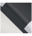 Lars exterior wall light Polycarbonate lens, die-cast aluminum Black