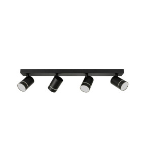 Selma Strahlerleiste Stahl, Aluminium Schwarz