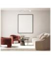 Selma Spotlight Bar Steel, White Aluminum