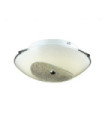 Plafonnier LED Delia Alliage métallique Blanc