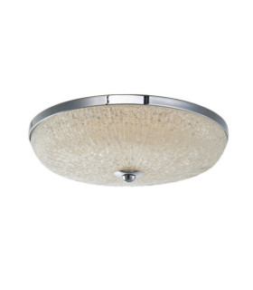 Plafonnier Romain Acier Chrome