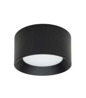 Lámpara de techo Sirius de plástico negro