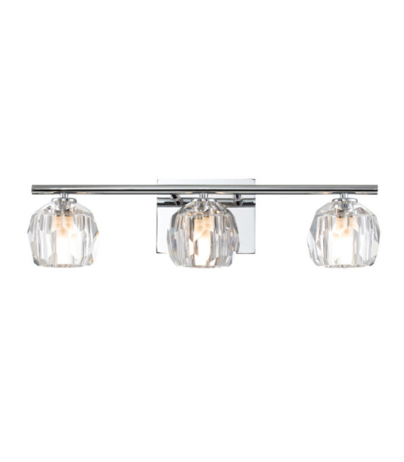 Applique murale Quoizel Acier,verre cristal K9 Chrome poli