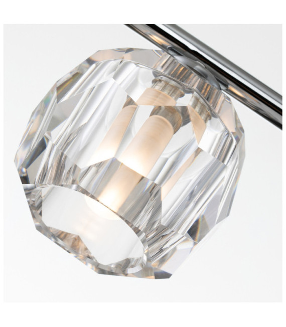 Applique murale Quoizel Acier,verre cristal K9 Chrome poli