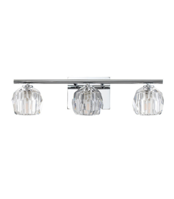 Applique murale Quoizel Acier,verre cristal K9 Chrome poli