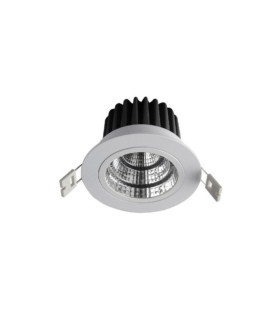 Downlight encastré West Aluminium Blanc