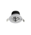 Downlight encastré West Aluminium Blanc
