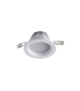 Downlight empotrable Tim Aluminio Blanco