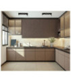 Spot Castelio Plastique,acier,aluminium Noir