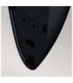 Applique murale extérieur Vendela Lentille en polycarbonate,aluminium moulé sous pression Noir