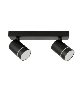 Spot Selma Steel, Aluminium Schwarz