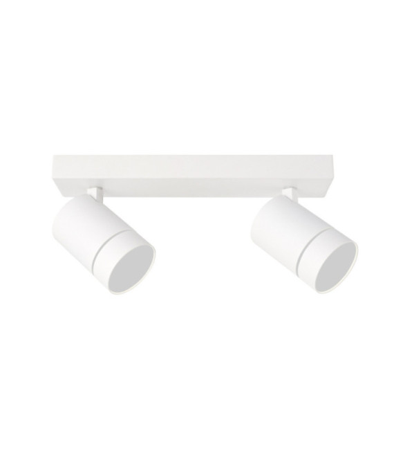 Spot Selma Acero, Aluminio Blanco