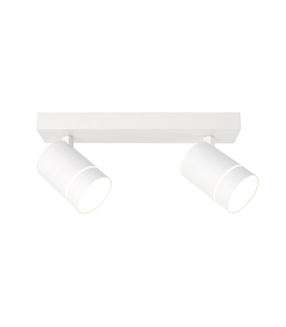 Spot Selma Acero, Aluminio Blanco
