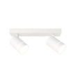 Spot Selma Acier,Aluminium Blanc