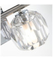 Applique murale Quoizel Acier,verre cristal K9 Chrome poli